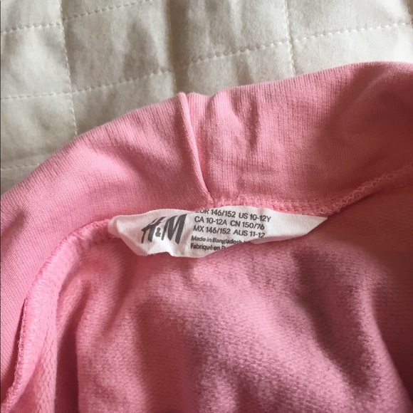 NWOT H&M Pink Hoodie - Picture 3 of 3